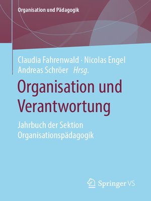 cover image of Organisation und Verantwortung
